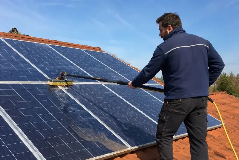Nettoyage et entretien de panneaux solaires à Villé